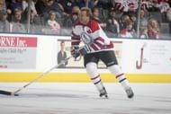 Glenn Anderson at the Hockey Hall of Fame Legends Classic Game